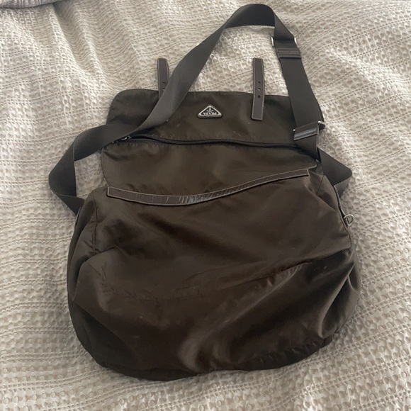 Prada Brown Nylon Bag - Picture 6 of 7
